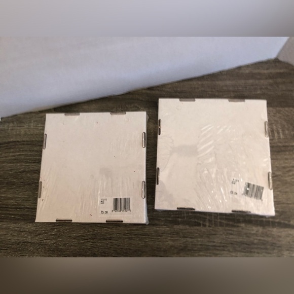 Vtg NOS White Cast Aluminum Shelf Brackets - Picture 6 of 9